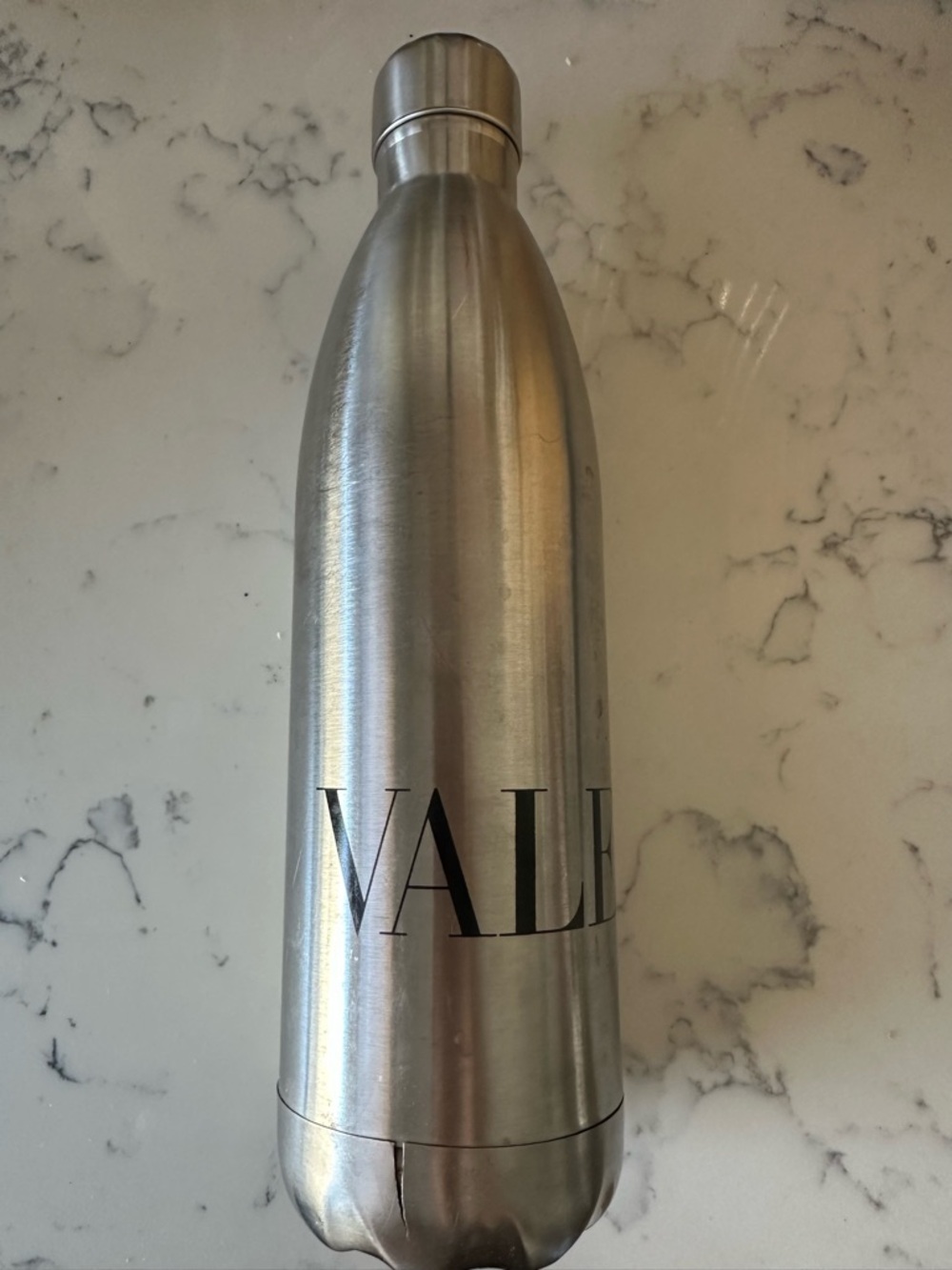 Stainless Steel Silver Insulated Water Bottle -